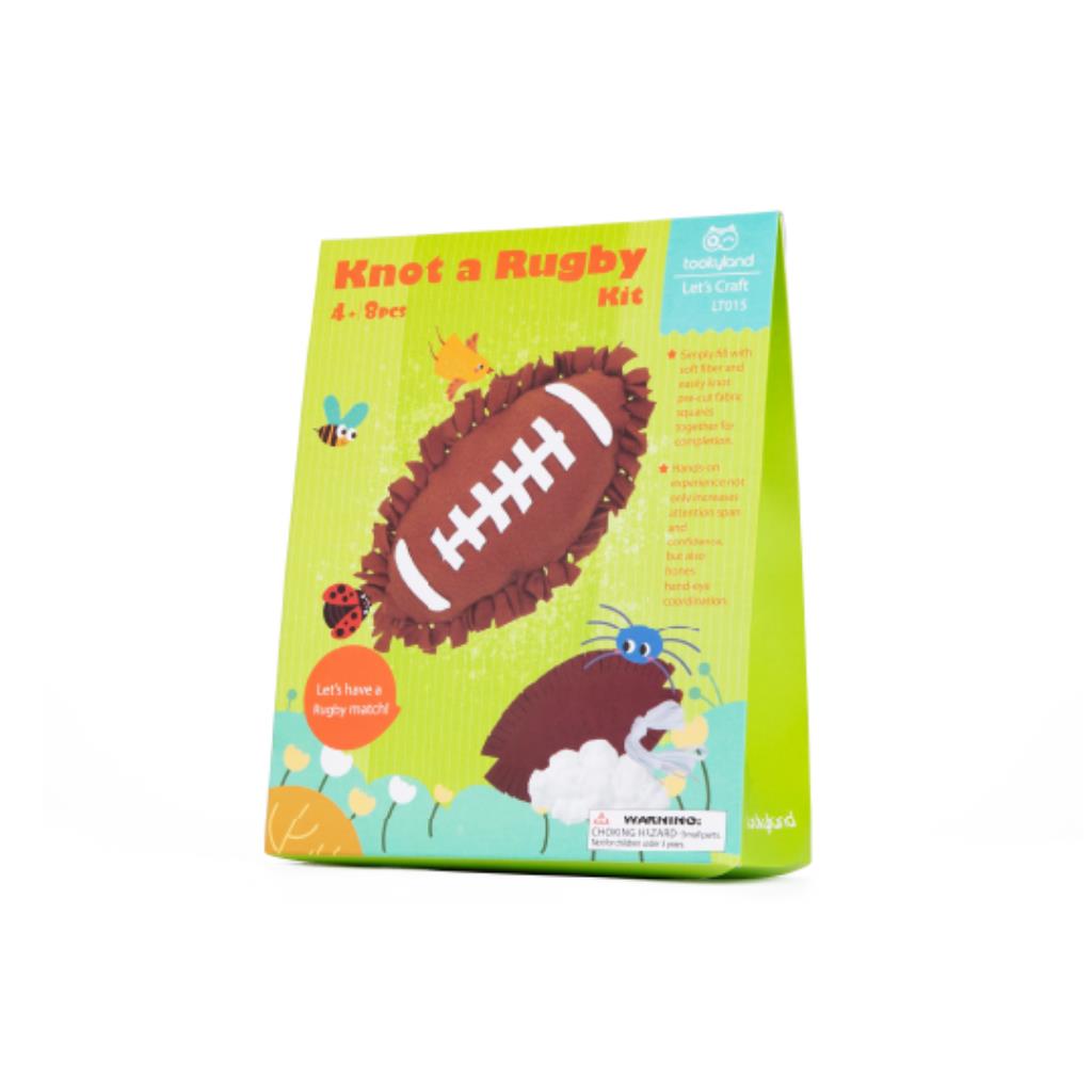 طقم صنع كرة الركبي بالقماش